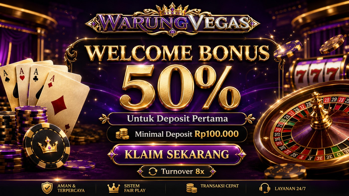 WELCOME BONUS 50%
