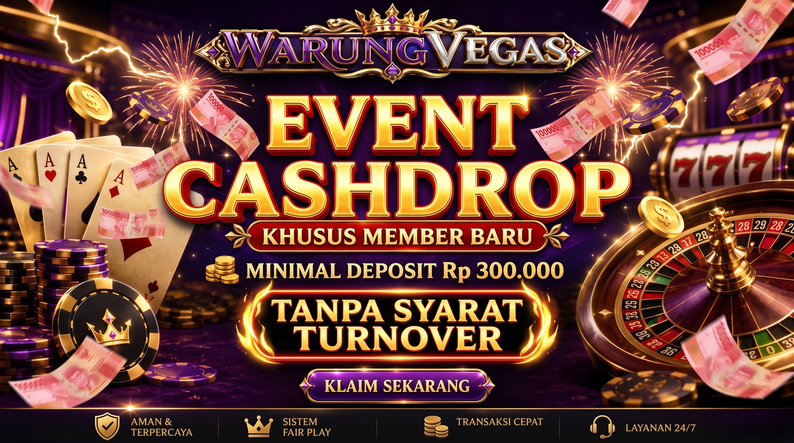 BONUS EVENT CASHDROP